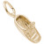 Baby Shoe w/ Bow Charm (Choose Metal) by Rembrandt — additional view