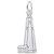 Image of Bald Head Lighthouse Charm (Choose Metal) by Rembrandt