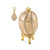 Bejeweled CAPTIVATING CROWN Champagne Egg Trinket Box (Gifts)