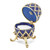 Bejeweled Grand Royal Blue Musical Egg
