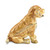 Bejeweled SASSY Golden Retriever Pup Trinket Box (Gifts)