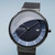 Image of Bering Time Watch - Solar Mens Blue Dial and Black Mesh Band 14639-227