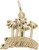 Image of Bermuda Palms Charm (Choose Metal) by Rembrandt
