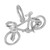 Bicycle Charm (Choose Metal) by Rembrandt