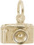 Camera Charm (Choose Metal) by Rembrandt