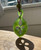 33mm Carved Twist Natural Untreated Nephrite Jade Pendant