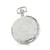 Charles Hubert Chrome-finish White Dial Pocket Watch XWA1914