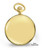 Image of Charles Hubert Gold-Finish Open Window Case Pocket Watch
