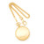 Image of Charles Hubert IP-plated Stainless Double Cover Satin Pocket Watch