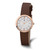 Image of Charles Hubert IP-plated Stainless Steel Silver Dial Quartz Watch XWA4277