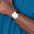 Image of Charles Hubert IP-plated Stainless Steel White Dial Quartz Watch