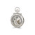 Image of Charles Hubert Polished Finish Off-white Dial Open Face Pocket Watch