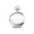 Charles Hubert Stainless Off White Dial Super Slim Pocket Watch