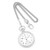 Image of Charles Hubert Stainless Steel Open Face Pocket Watch XWA2743