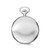 Image of Charles Hubert Stainless Steel White Dial Pocket Watch XWA4340