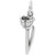 Image of Crocus Flower Charm (Choose Metal) by Rembrandt
