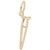 Crutch Charm (Choose Metal) by Rembrandt