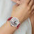 Disney Adult Size Red Strap Mickey Mouse w/ Moving Arms Watch XWA5757