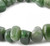 Elastic Genuine Natural Nephrite Jade Nugget Power Beads Bracelet