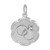 Elegant Wedding Rings Charm (Choose Metal) by Rembrandt