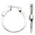 ELLE Jewelry - EARRING MUST HAVES 21mm Sterling Silver Hoop Earrings (E0137)