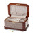 Image of Eye Burl Blue / Red Inlay High Gloss Jewelry Box
