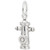 Image of Fire Hydrant Charm (Choose Metal) by Rembrandt