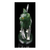 Image of Genuine Natural Nephrite Jade and Sterling Silver Cat Figurine