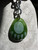30mm Natural Untreated Nephrite Jade Bear Paw Keychain