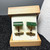 17X12mm Natural Untreated Nephrite Jade Cufflinks