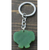 Image of Genuine Natural Nephrite Jade Elephant Keychain