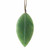 Natural Untreated Nephrite Jade Leaf Pendant Necklace on Cord