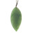 Natural Untreated Nephrite Jade Leaf Pendant Necklace on Cord