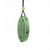 Image of Genuine Natural Nephrite Jade Oval Carved Turtle Pendant Necklace w/ Cord