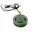 Image of Genuine Natural Nephrite Jade Oval Carved Turtle Pendant Necklace w/ Cord