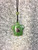 Natural Untreated Nephrite Jade Turtle Pendant Necklace w/ Abalone Shell