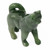 Natural Untreated Nephrite Jade Dog Husky Figurine
