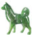 Natural Untreated Nephrite Jade Dog Husky Figurine