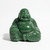 Natural Untreated Nephrite Jade Happy Buddha Figurine