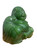 Natural Untreated Nephrite Jade Happy Buddha Figurine