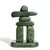 Natural Untreated Nephrite Jade Inuksuk (Vancouver 2010 Symbol) Figurine