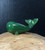 2" Natural Untreated Nephrite Jade Moby Dick Whale Figurine (001)