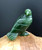 Natural Untreated Nephrite Jade Standing Eagle Figurine