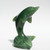 Natural Untreated Solid Nephrite Jade Dolphin Figurine