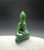 Natural Untreated Solid Nephrite Jade Thai Buddha Figurine