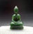 Natural Untreated Solid Nephrite Jade Thai Buddha Figurine