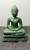 Natural Untreated Solid Nephrite Jade Thai Buddha Figurine