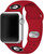 Georgia Bulldogs Silicone Watch Band Compatible with Apple Watch - 42mm/44mm Crimson Red