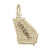 Image of Georgia Map Charm (Choose Metal) by Rembrandt