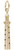 Image of Gibbs Bermuda Lighthouse Charm (Choose Metal) by Rembrandt